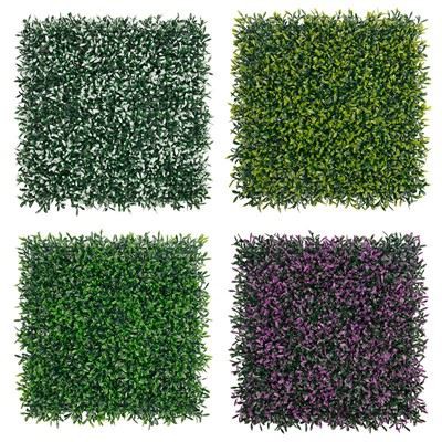 Künstliche Buchsbaumplatte Heckenwandpaneele