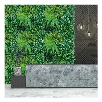 Künstliche dekorative Außenwandpaneelpflanzen