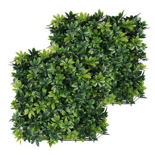 Künstliche grüne Buchsbaum-Platten-Matten-Imitat-Buchsbaum-Gras-Platten-Anlagen
