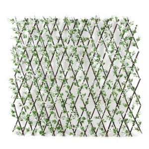Künstlicher Blatt-Zaun Greenery Hedge Screen Fence für Wand-Dekor